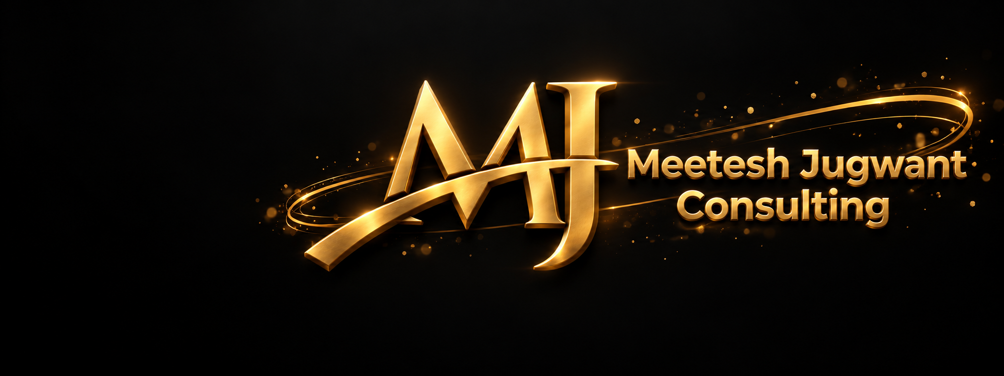 Meetesh Jugwant Consulting gold banner